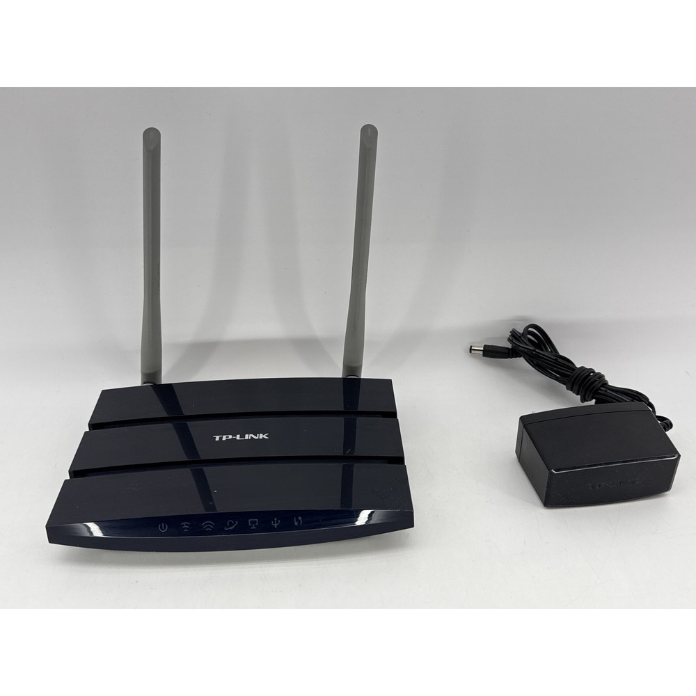 TP Link Wireless Router Black Dual Band WiFi MU MIMO Gigabit High Speed